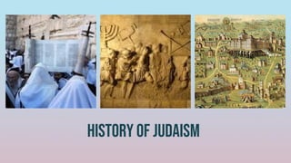 History of Judaism
 