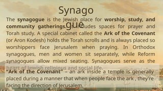 JUDAISM PPT IN INTRO TO THE WORLD RELIGIONS | PPTX