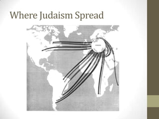Where Judaism Spread
