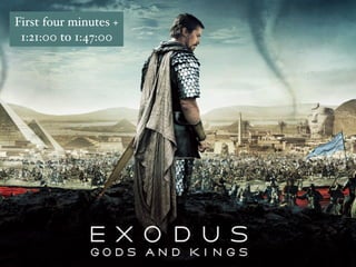 First four minutes +
1:21:00 to 1:47:00
 