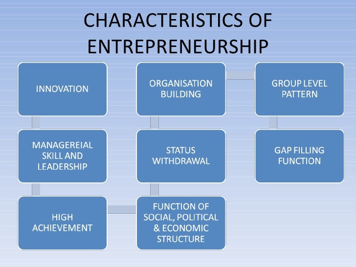 The Common Characteristic Of Entrepreneurs