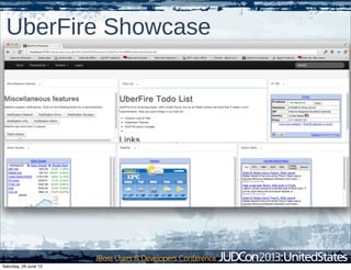 UberFire Showcase
Saturday, 29 June 13
 