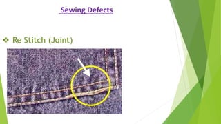 Join Stitch Defect Juddment of defect | PPTX