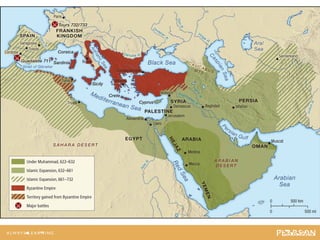 MAP 11.4 Islamic Expansion, 661–732
 