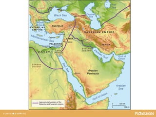 FOUNDATION MAP 11.1 Physical Geography of the
            Arabian Peninsula
 