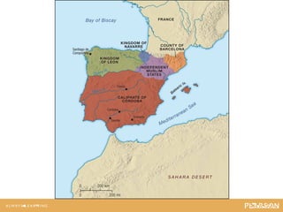 MAP 13.2 Islamic North Africa and Iberia, 910MAP 13.2 Islamic North Africa and Iberia, 910
 