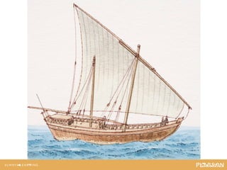 An Arab dhow.An Arab dhow.
 