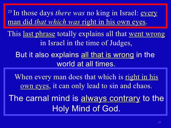 Judges 21 A Rash Oath