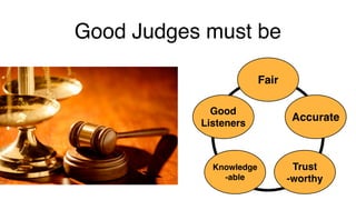Honest Judge Judge training | PDF