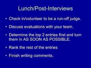 NHD in DE: Judging Orientation | PPT