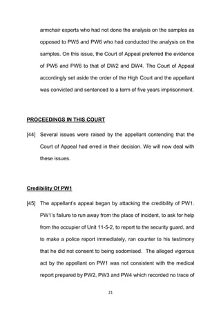 Judgment Anwar Ibrahim Sodomy 2015 | PDF