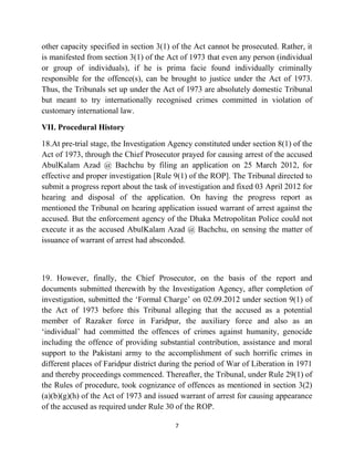 Judgment of  moulana abul kalam azad bachchu by ict