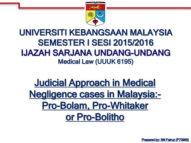 Medical Negligence Cases In Malaysia