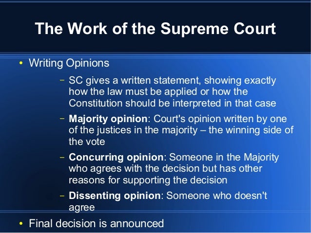 the judicial branch does what