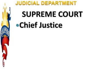 SUPREME COURT
Chief Justice
 