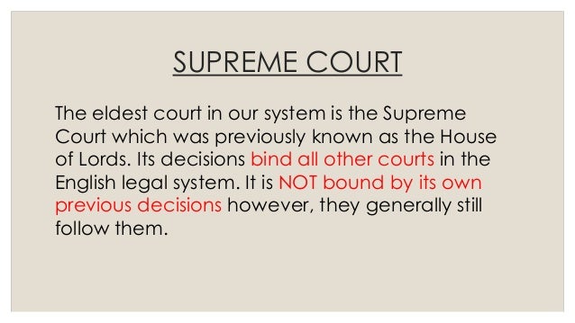 is the supreme court bound by its own decisions