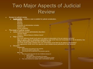Judicial review