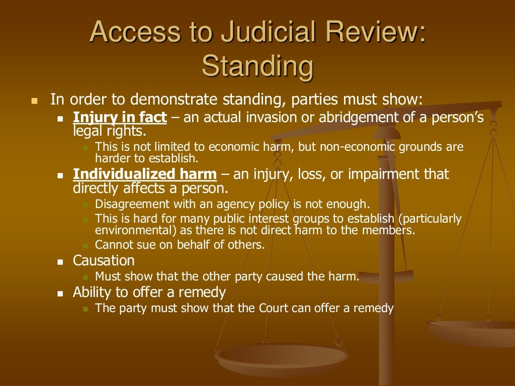 Judicial review