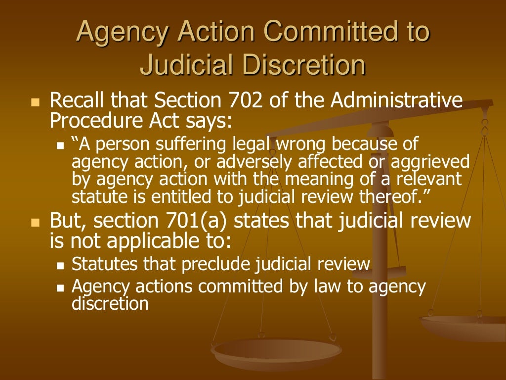 Judicial review