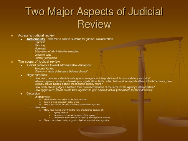 Judicial review