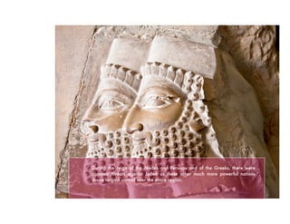 During the reign of the Medes and Persians and of the Greeks, there were
constant threats against Judea as these other much more powerful nations
strove to gain control over the entire region.
 