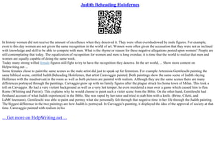 Judith Transformation And Translocation Summary | PPT