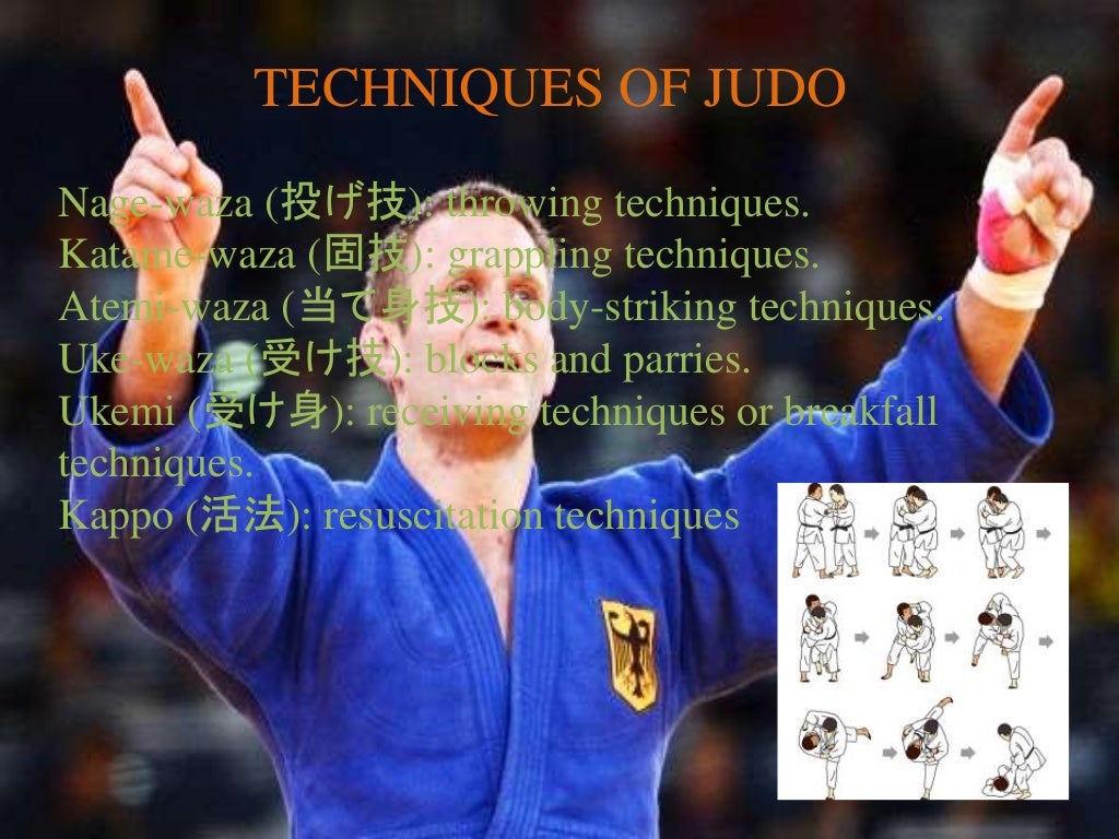 Judo skills and techniques