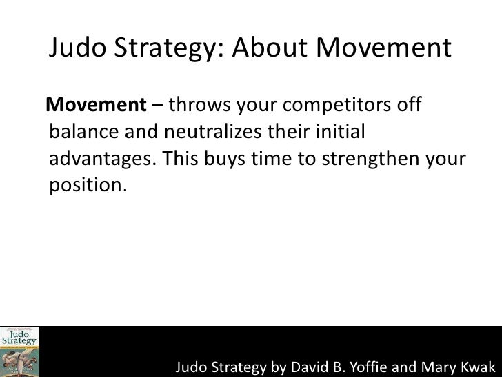 Puppy Dog Ploy Judo Strategy Puppy Dog Ploy Judo Strategy