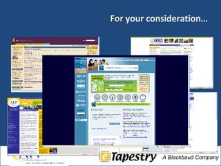 For  your consideration… 