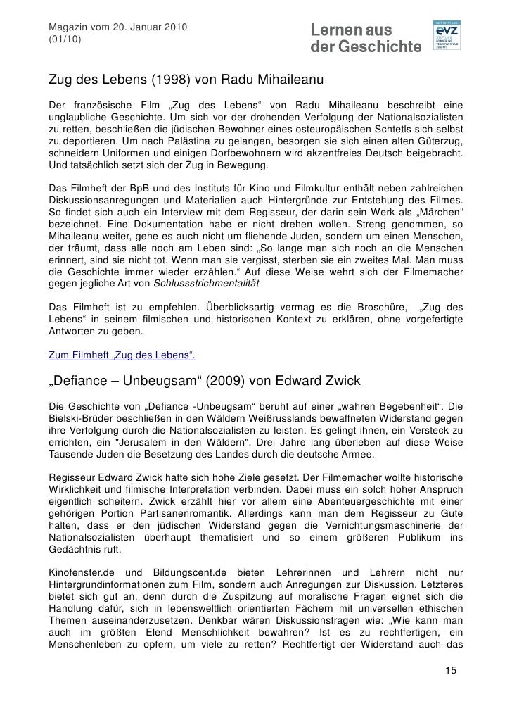 Für das Leben Jüdischer Widerstand und Partisanen gegen den NS