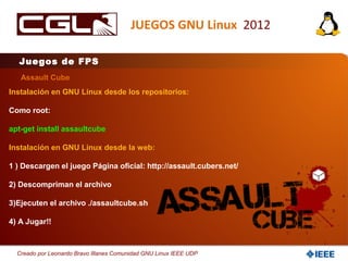 Juega en GNU Linux | ODP