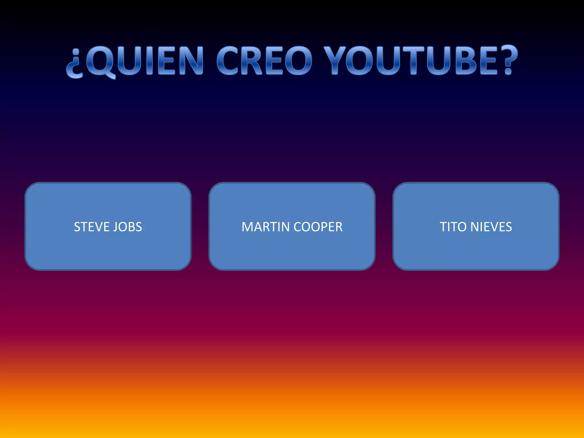 STEVE JOBS   MARTIN COOPER   TITO NIEVES
 