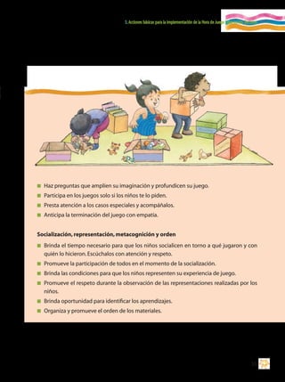 EL JUEGO SIMBÓLICO EN LA HORA DEL JUEGO LIBRE EN LOS SECTORES | PDF