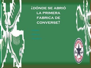 juego converse