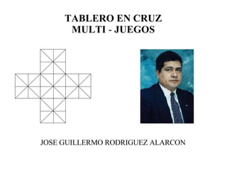TABLERO EN CRUZ MULTI  -  JUEGOS JOSE GUILLERMO RODRIGUEZ ALARCON 