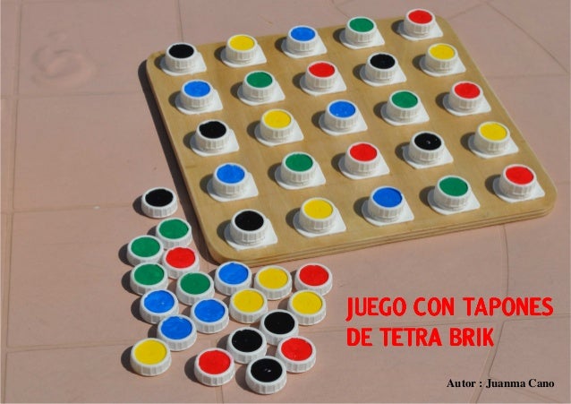 10 juegos con tapones reciclados