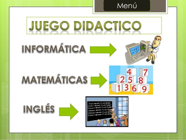 Juego de informatica ( juego didactico)