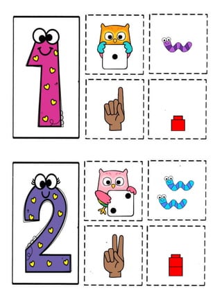 Juego de tarjetas 1 6