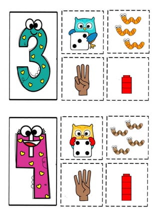 Juego de tarjetas 1 6