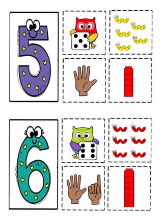 Juego de tarjetas 1 6