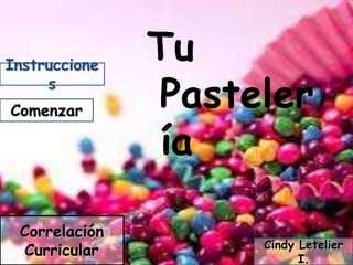 Instruccione
s
Comenzar
Tu
Pasteler
ía
Correlación
Curricular Cindy Letelier
I.
 