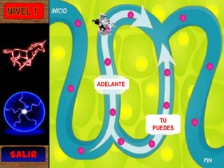 ADELANTE




                     TU
                   PUEDES



SALIR
 