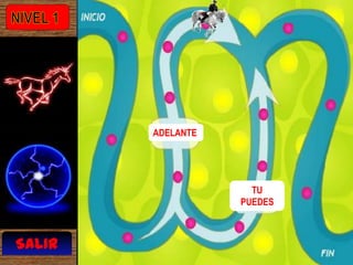 ADELANTE




                     TU
                   PUEDES



SALIR
 