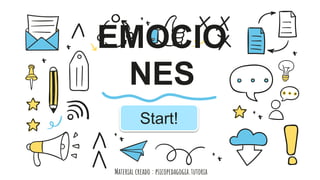 EMOCIO
NES
Material creado : psicopedagogia.tutoria
Start!
 