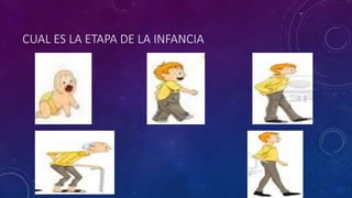 CUAL ES LA ETAPA DE LA INFANCIA
 