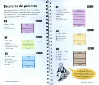 Juegos de Mente Inteligencia Verbal 