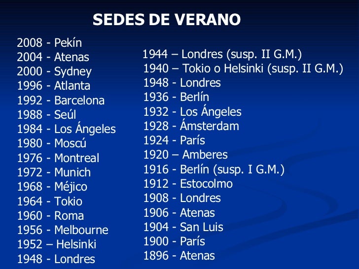 Juegos Olimpicos