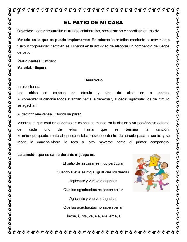 Juegos Para Niños Con Instrucciones Y Materiales ...
