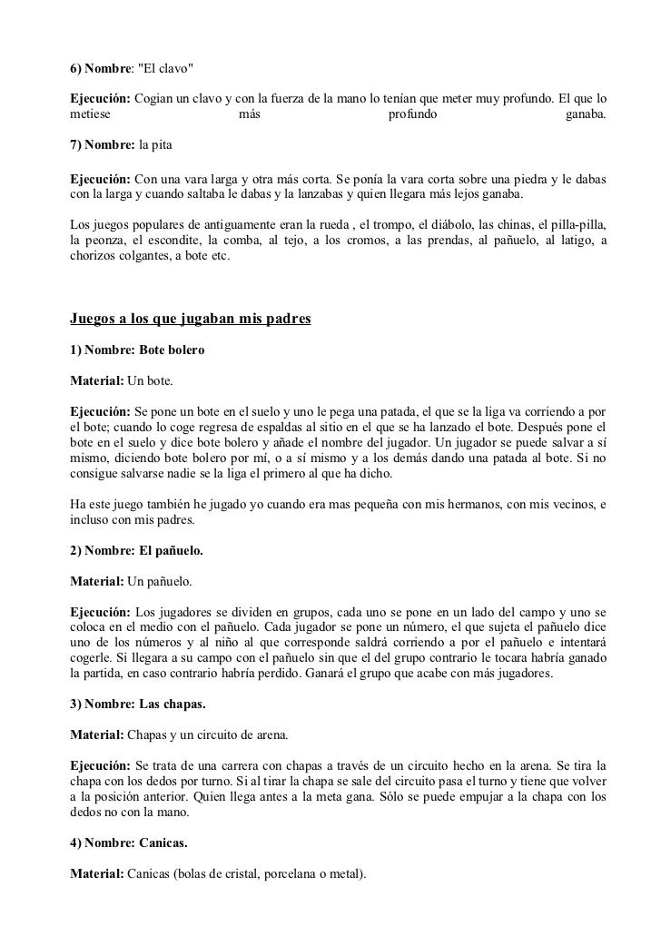 Juegos Que Se Jugaban Antes Los Abuelos Off 71 Sietelecom Com