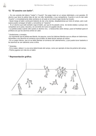 juegos de calentamiento